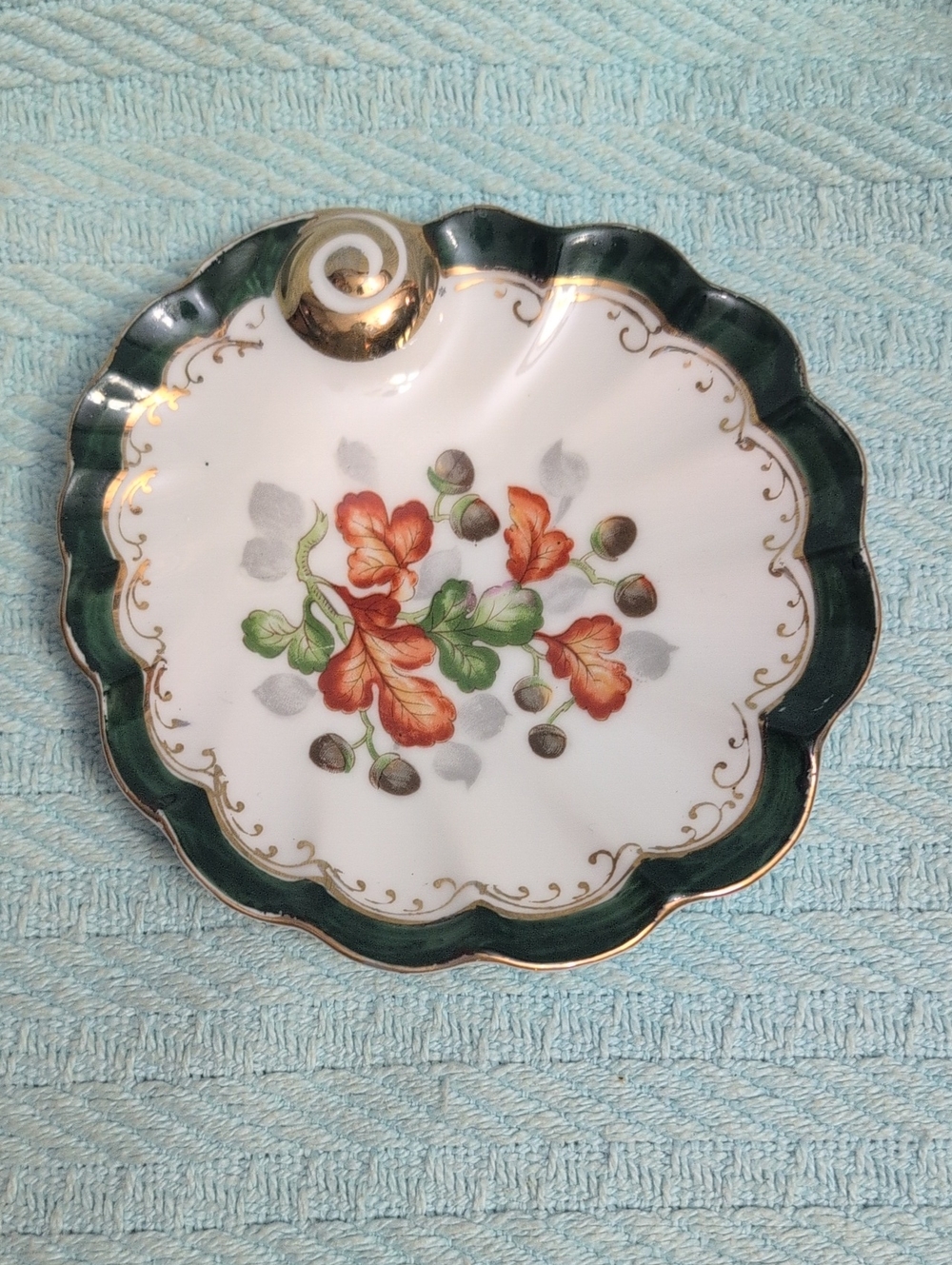 Vintage Ucagco China Scalloped Shell Dish